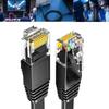 Сетевой кабель Ethernet Cat 6 LAN, Сетевой шнур для сети Интернет - Поддерживает стандарт сети Cat6, Гигабитный высокоскоростной сетевой кабель