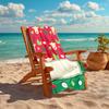 Ultra-Soft Beach Towel with Christmas Theme,Ideal for Pool - Camping, Diving - Perfect Travel Essential, Vibrant Beach Towel.