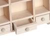 1/12 Miniature Closet Hanging Cabinet Shelf Model Dollhouse Furniture Decor