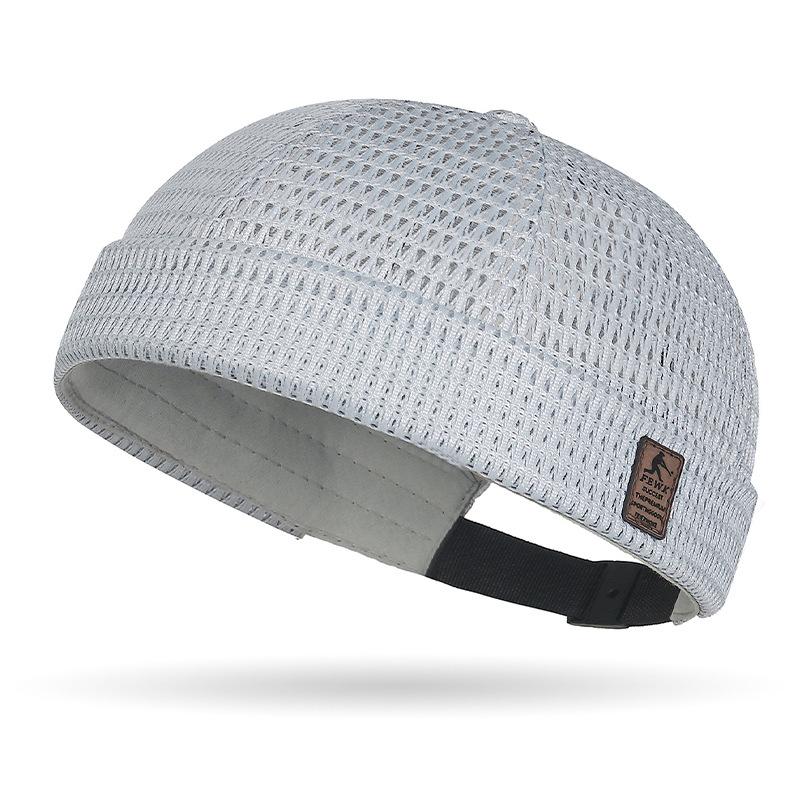 Кожаная нашивка, ажурная крупная сетка, шляпы танги для мужчин и женщин, хип-хоп, дышащие шляпы лендлорда