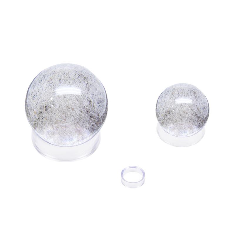 10Pcs Acrylic Clear Display Stand Sphere Holder For Ball Base Support