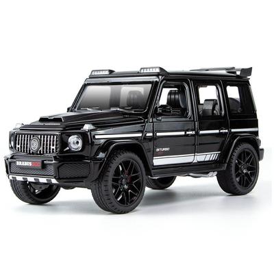 1:22 масштаба Benz G800, литая под давлением модель автомобиля из сплава, игрушечный автомобиль с откатным механизмом со светом и звуком для мальчиков и взрослых, подарок