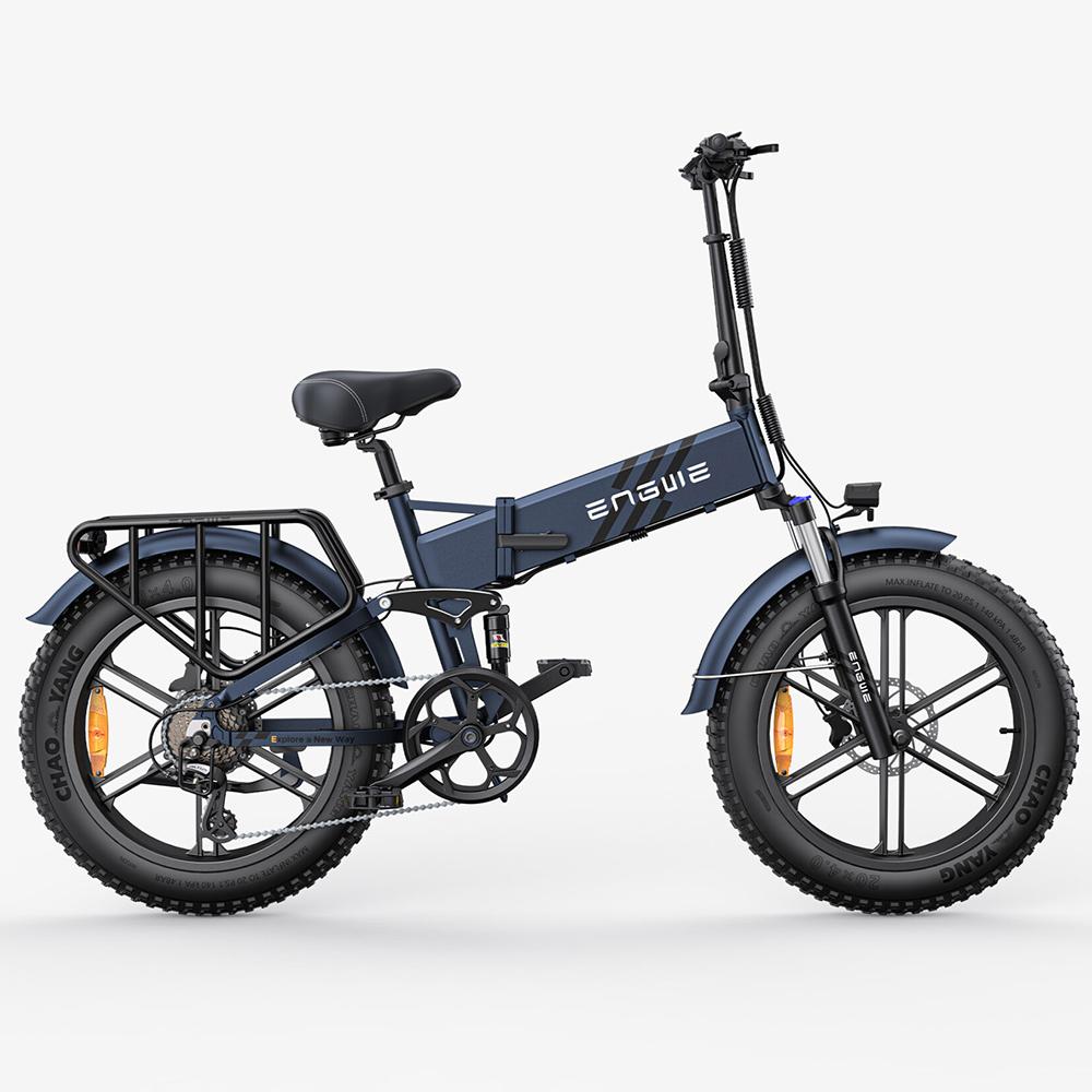 Электровелосипед складной ENGWE 20" Мотор 750 Вт Взрослый Ebike 52 В 16 Ач Максимальная дальность 110 км Максимальная скорость 25 км/ч ENGINE Pro 2.0