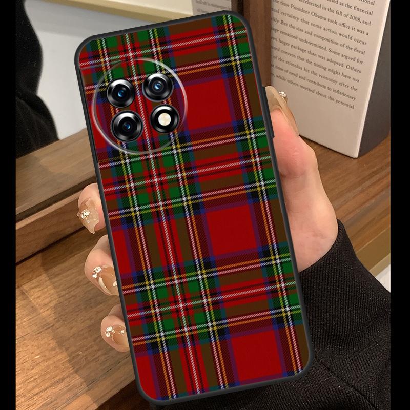 Чехол Clan Stewart Dress Tartan Plaid для OnePlus Nord 5 CE 2 3 4 Lite N20 N30 OnePlus 15 R 13R 12R 10T 13T 10 11 12 13