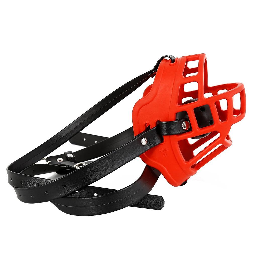 VaHppy Flirting Toys for Couples Mouth Stopper "Mouth Ball" Headgear Mask 2in1 PU Dog's Pig's Mouth Cosplay Dog Slave SM