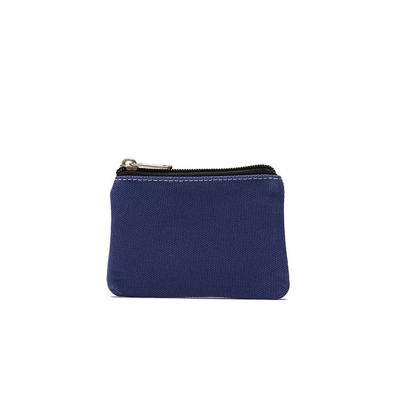 Унисекс холщовый кошелек для монет и визитница 2025