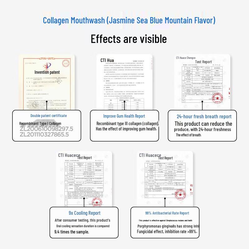 Канбан Коллаген Освежающий ополаскиватель для полости рта