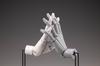 Kotobukiya ARTIST SUPPORT ITEM Hand Scale Action Figure Model/L -WHITE- 1/1