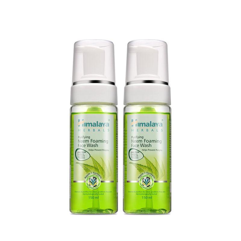 Himalaya Neem Foaming Face Wash 150ml X 2