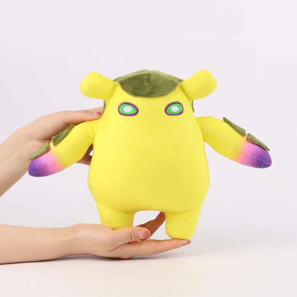 Новая игра VALORANT Fearless Contract Gekko, окружающая плюшевая кукла, мультяшная кукла