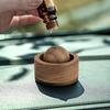 1PC Elegant Wood Aromatherapy Machine, Rotating Design Suitable for Car and Bedroom, Perfect Gift Choice - Improve Air Quality, Home Fragrance
