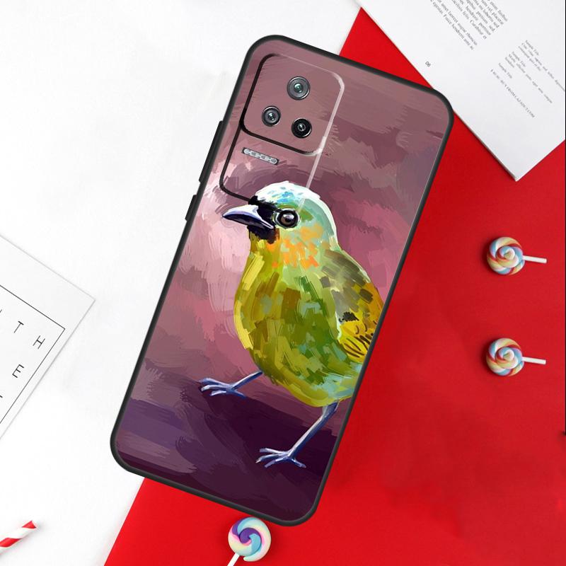 Красивая птичка колибри Чехол для Xiaomi 11T 12T 13T 14T Pro 13 14 15 Ultra POCO X7 Pro X3 X5 X6 F5 F6 M6 Pro Чехол