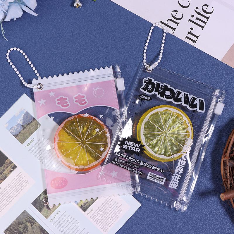 1Pc Candy Bar Bag Anime Themed Badge Storage Case Pendant Protective Shell Card Doll Bag