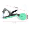 Garden Plant Tapetool Plant Tying Machine with 10 Rolls Tape 1 Box Staples  for Vegetable Grape Tomato Cucumber Pepper Flower