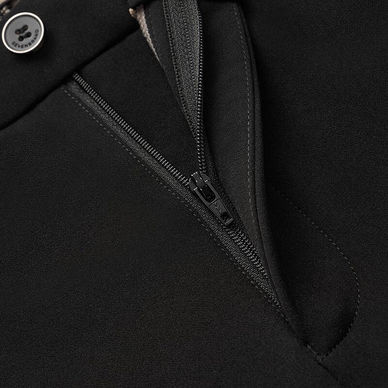 Мужские брюки Qipai в стиле business casual прямого кроя