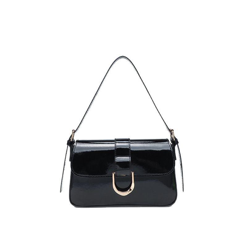 Новая сумка женская высококлассная сумка-багет ретро сумка подмышку девушка портативная на плечо сумка-мессенджер