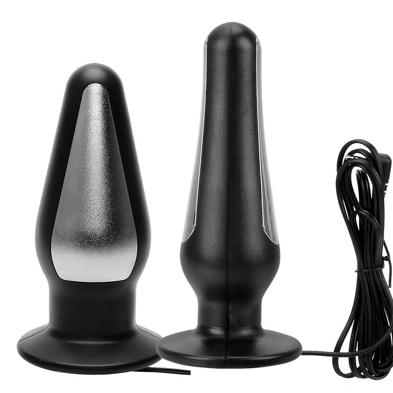 Electro Bdsm Butt Plug.Electrosex Electroshock Vagina Anal Plugs Bi-Polar,Electric Shock Sex Toys,Electrostimulator,Estim E-stim