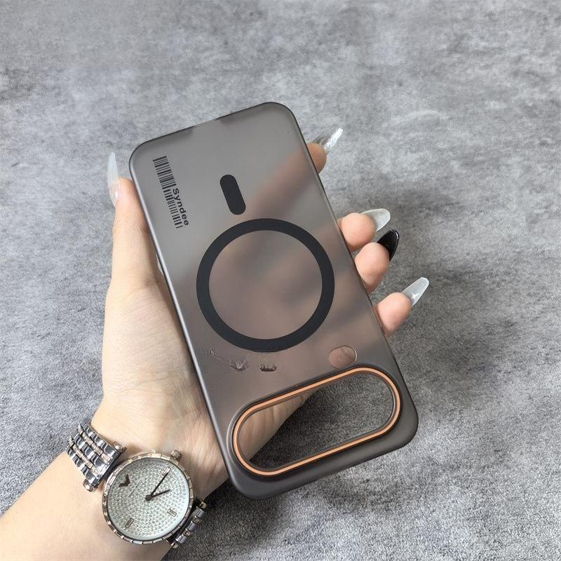Для Honor Magic8 Pro Air Чехол Прозрачный Простой Противоскользящий Линза Магнитный ПК Чехол Для Honor Magic 8 Air Ударопрочный Funda