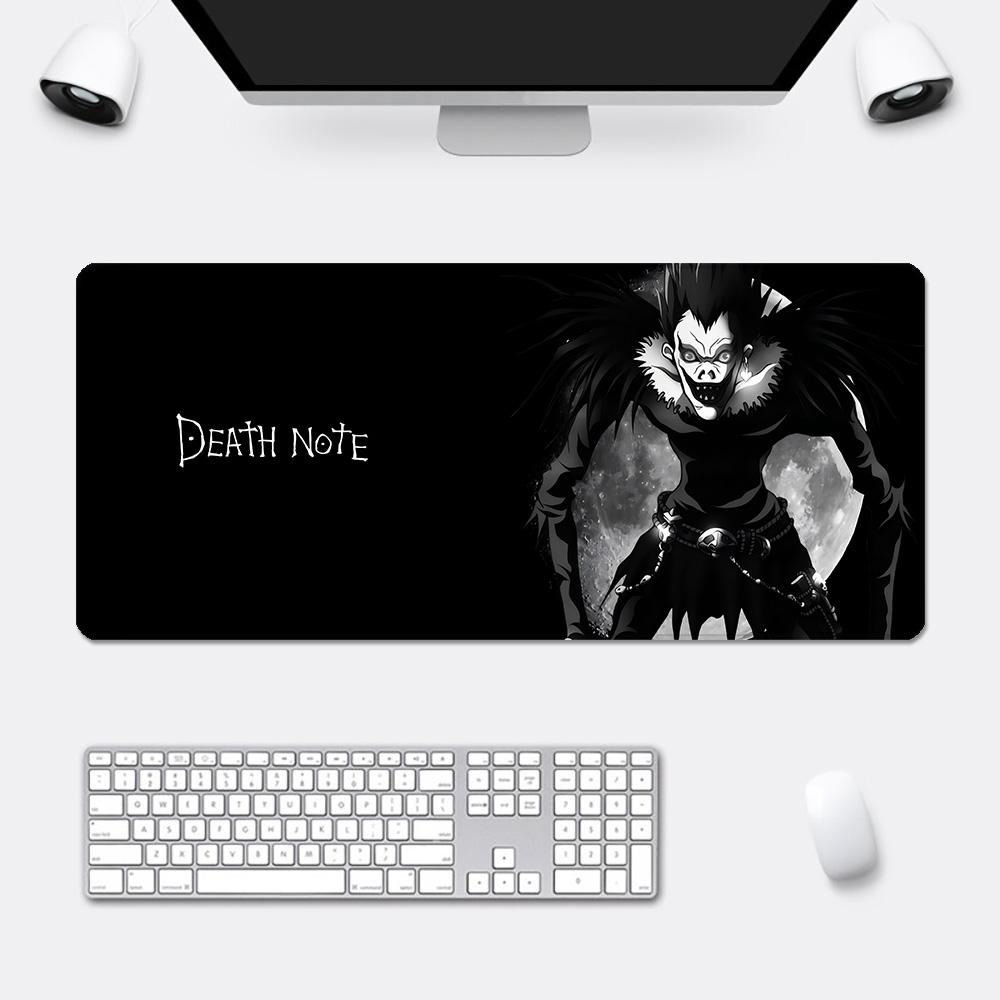 Comics Deaths Notes Anime Mousepad HD Printing Computer Gamers Locking Edge Nonslip Mouse Pad XXLxcm Keyboard PC Desk Pad