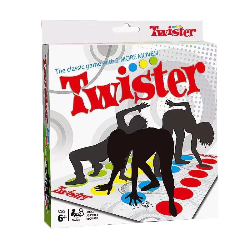 Интерактивный танцевальный коврик Boom Party Twister — игровой коврик для дома и улицы.