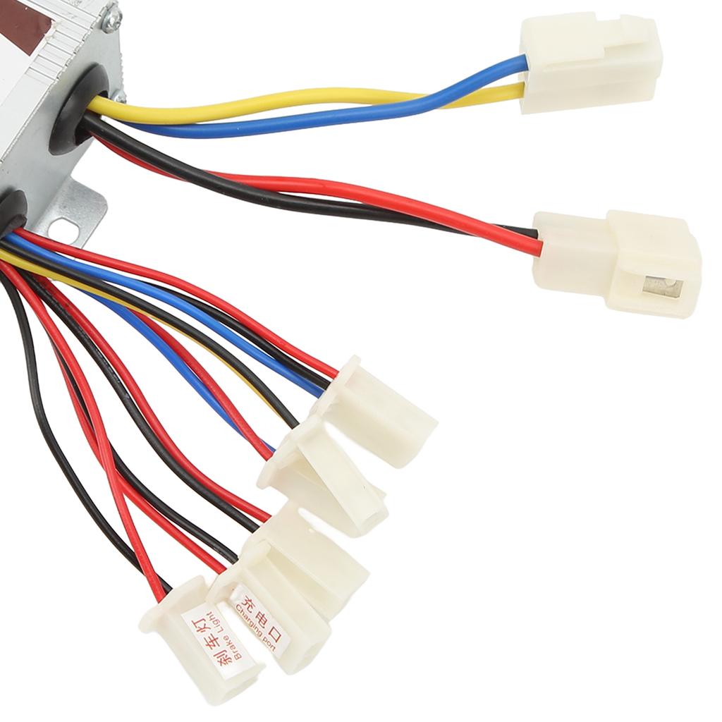 Brushless Controller Kit Aluminum Alloy Rubber Controller Grip Set for Electric Bikes Motorcycles 36V 48V 350W