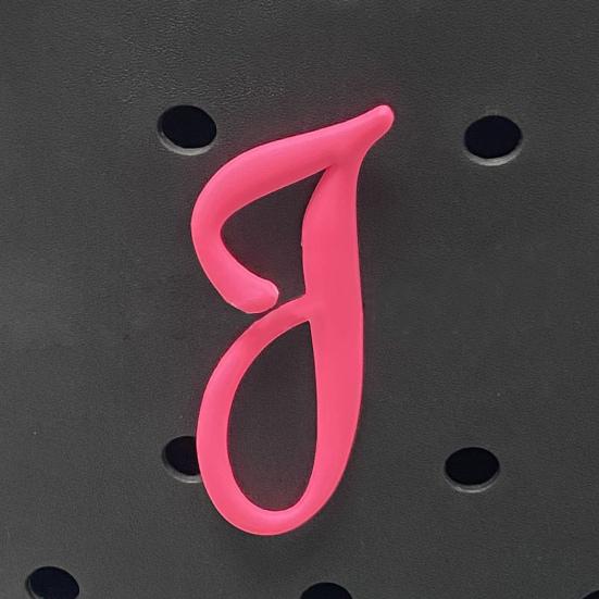 Сумка-подвеска с буквами для сумки Bogg, многоразовая сумка-крокодил, 26 подвесок с алфавитом, обувь из крокодилов, украшения, аксессуары для пляжа