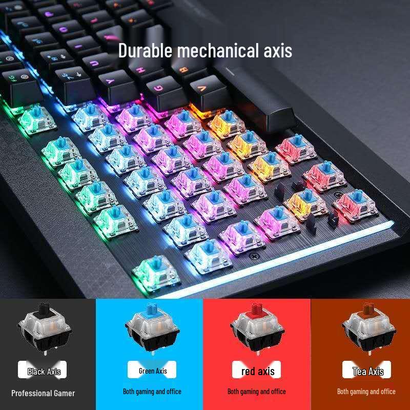 Проводная механическая игровая клавиатура DAREU LK169 с подставкой для запястий