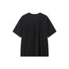 Li Ning Reflective Basketball T-Shirt With Moisture Wicking Men Tops Black ATST547-3