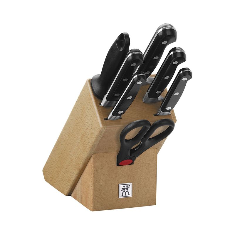 Henkel Zwilling PROFESSIONAL S Knife Block Beech Wood 8P (Tax Included)
