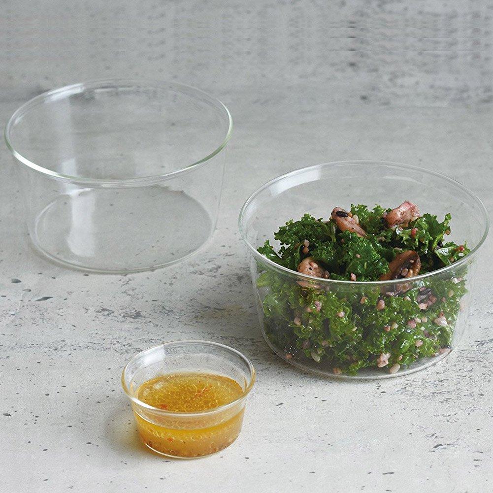 Kinto Чаша CAST 90 мм, безопасное стекло 23092, термостойкая, для микроволновой печи/посудомоечной машины