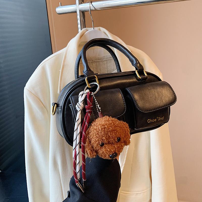 Оптовая нишевая сумка для боулинга женская 2025 новая модная ретро сумочка универсальная на плечо сумка-мессенджер