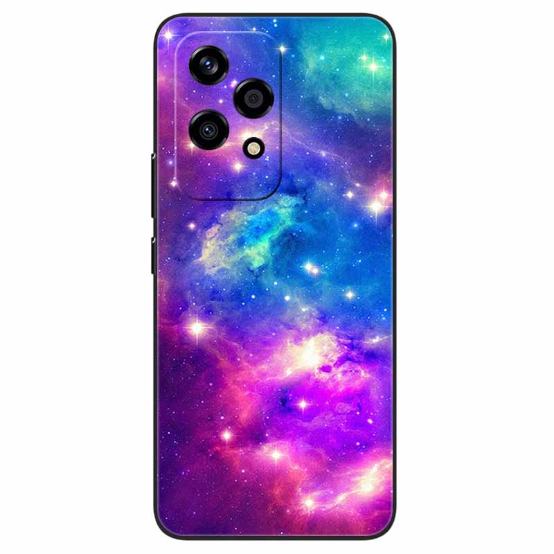 For Honor 200 Lite Case Animlas Painted Cool Silicon Black Soft Bumper for Honor 200Lite Phone Cases Wolf Cartoon TPU Shells Bag