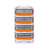 8pcs Gillettee 5 Layer Shaver Razor Blade For Men Manual Face Care Safety Shaving Blades