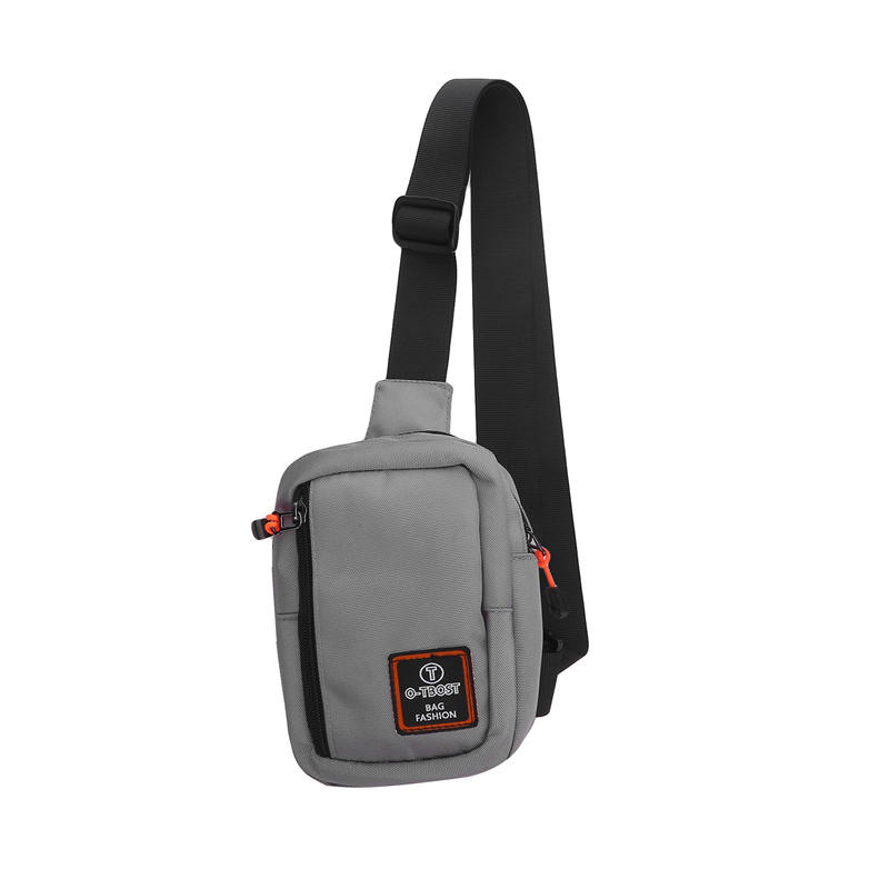 Мужская нагрудная сумка, новая модная повседневная спортивная сумка через плечо из ткани Оксфорд, нагрудная сумка