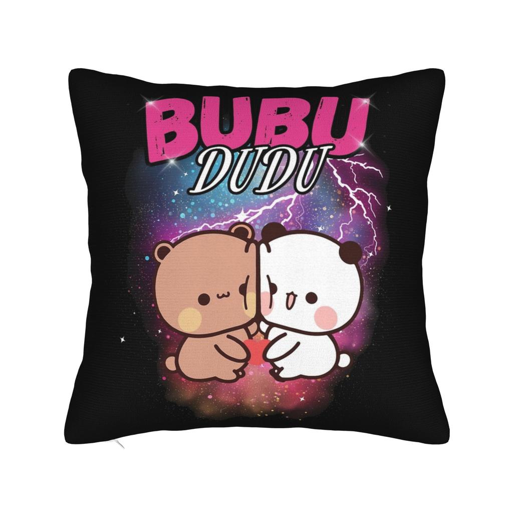 Cartoon Panda Bubu Dudu Pillowcase Printing Polyester Cushion Cover Decorations Throw Pillow Case Cover Home Zipper Xcm