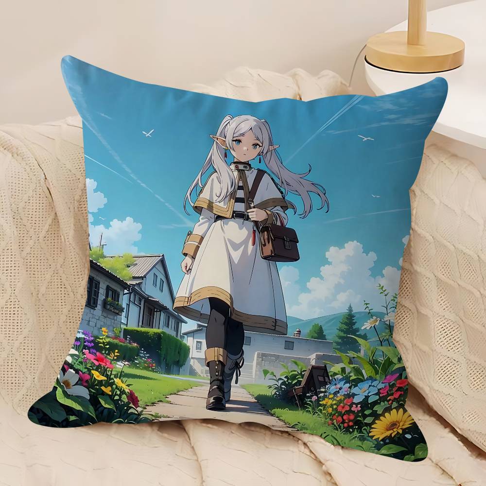 Милая наволочка F-Frierens, съемная, моющаяся, чехол для подушки – Мягкий лен для любого сезона