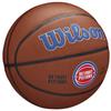 Wilson Мяч Team Alliance Detroit Pistons, унисекс, коричневый, баскетбольный мяч