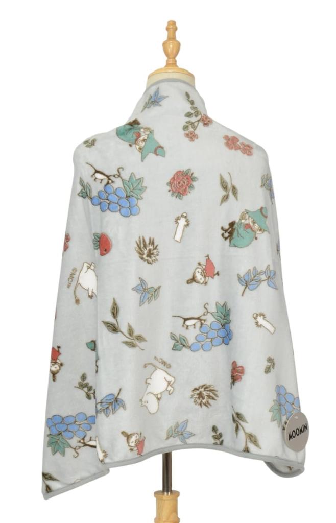 Friends Hill Пляжное полотенце Муми-тролль Сад Фруктов Серый BW-247-465