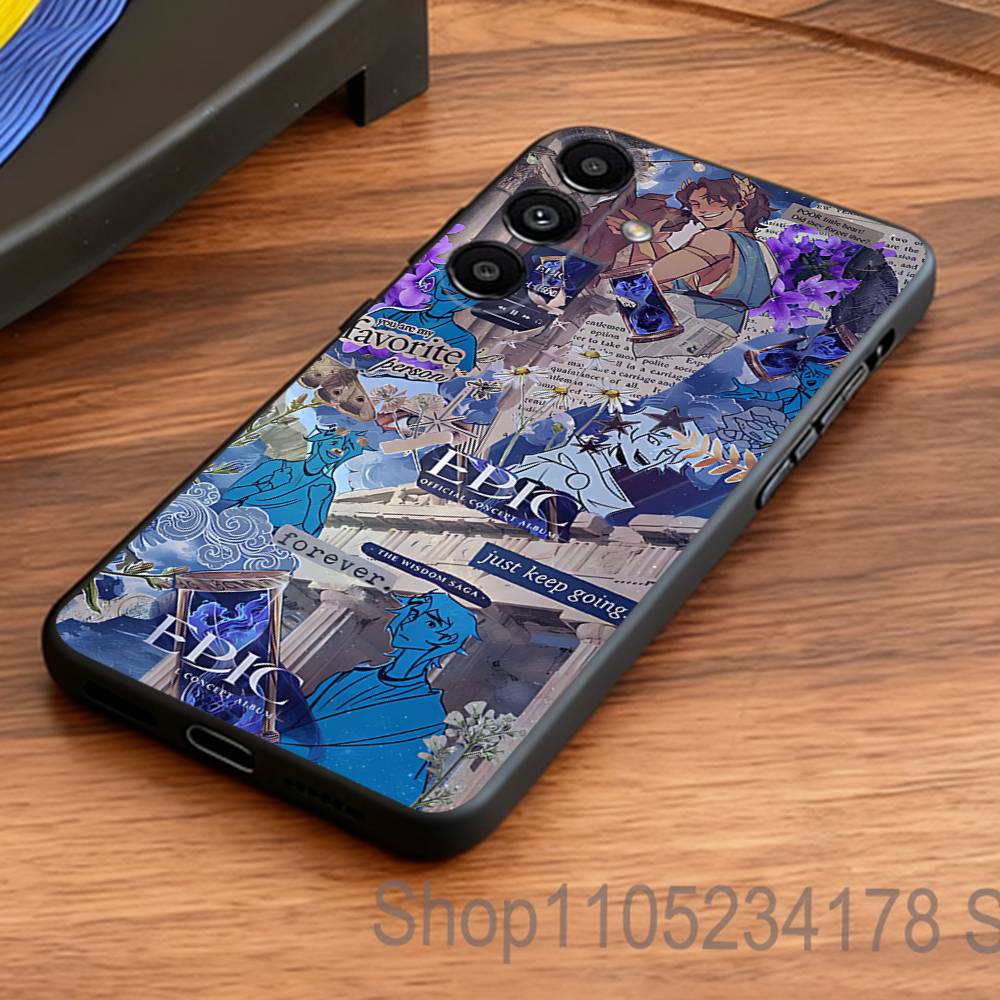 Музыкальный E-Epic The Musical Художественный чехол для Samsung Galaxy S21 S25 FE S24 S23 Ultra S20 S9 S22 Plus S10 Силиконовый чехол