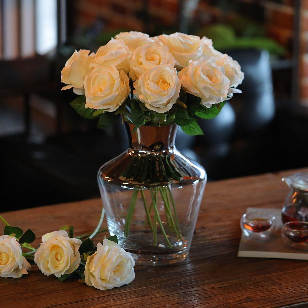 Свадебные украшения свадебные цветы искусственные розы искусственные цветы искусственные цветы шелковые розы