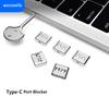 Блокиратор порта USB Type C, Замок для порта Type C, 10 шт./упаковка