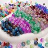 Glass Duplex Burst Crystal Crackle Beads Handmade Diy Beading Materials Bracelet Necklace Glaze Loose Beads Broken Beads Beads for Jewelry Making