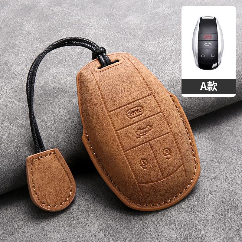 Smart Key q Protective Cover for Bentley Flying Spur Continental GT Bentayga Mulsanne PU Car Remote Keychain Accessories