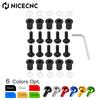 10PCS M5 Windshield Windscreen Fasteners Screws Bolts Nut Kit  For Yamaha KTM Honda BMW Suzuki Kawasaki Ducati Aprilia Triumph
