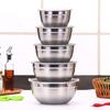 Stainless Steel Pot Thickened Anti-rust Large Deep Anti-drop Anti-scalding Polished Widened Edge Smooth One-piece Molding Home Canteen Party