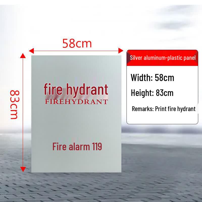 Acrylic & Aluminum-Plastic Fire Hydrant/Extinguisher Box Door Panels