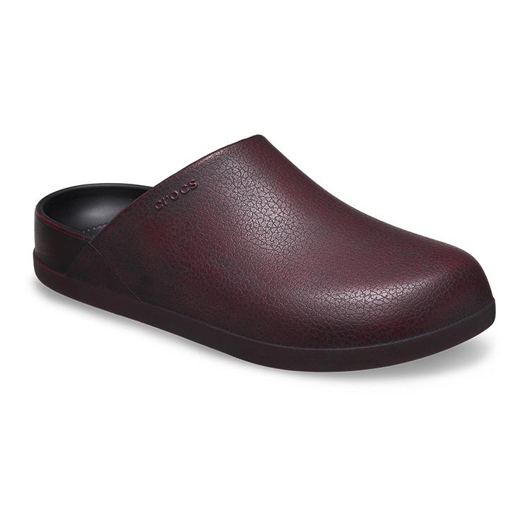 Crocs Клоги Dylan с полированной отделкой 'Темная вишня' 209517-6WD