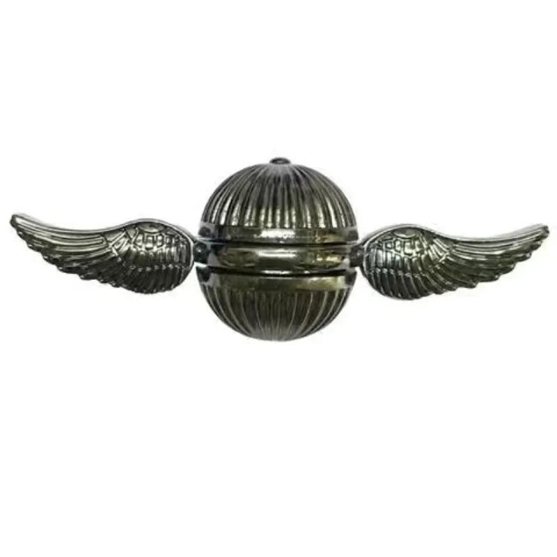 Metal Wing Fingertip Gyroscope Fidget Spinner Anti Pressure Fingertip Gyroscope For Children And Adults Top Decompression Toy