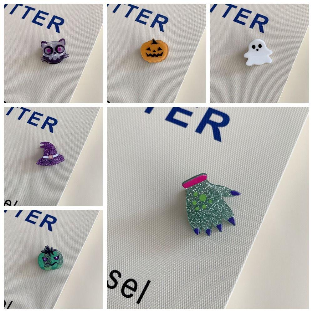 Small Halloween Mini Grab Clip Bat Halloween Hairpin Funny Spooky Hair Claw  Girls