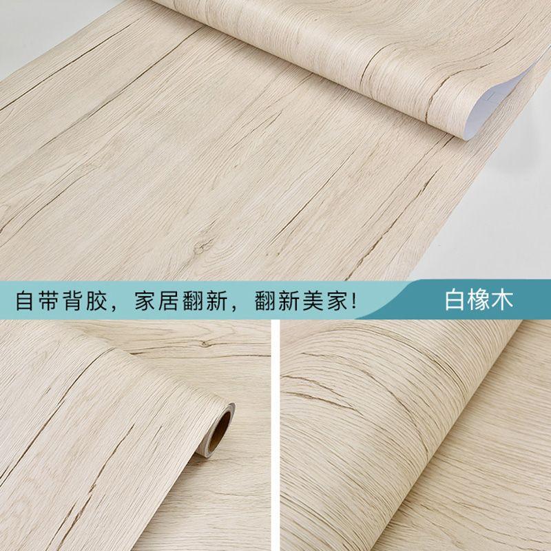 90cm Width Wood Grain Stickers for Wardrobe Cupboard Table Furniture Waterproof Self Adhesive Wallpaper Home Decor Door Stickers